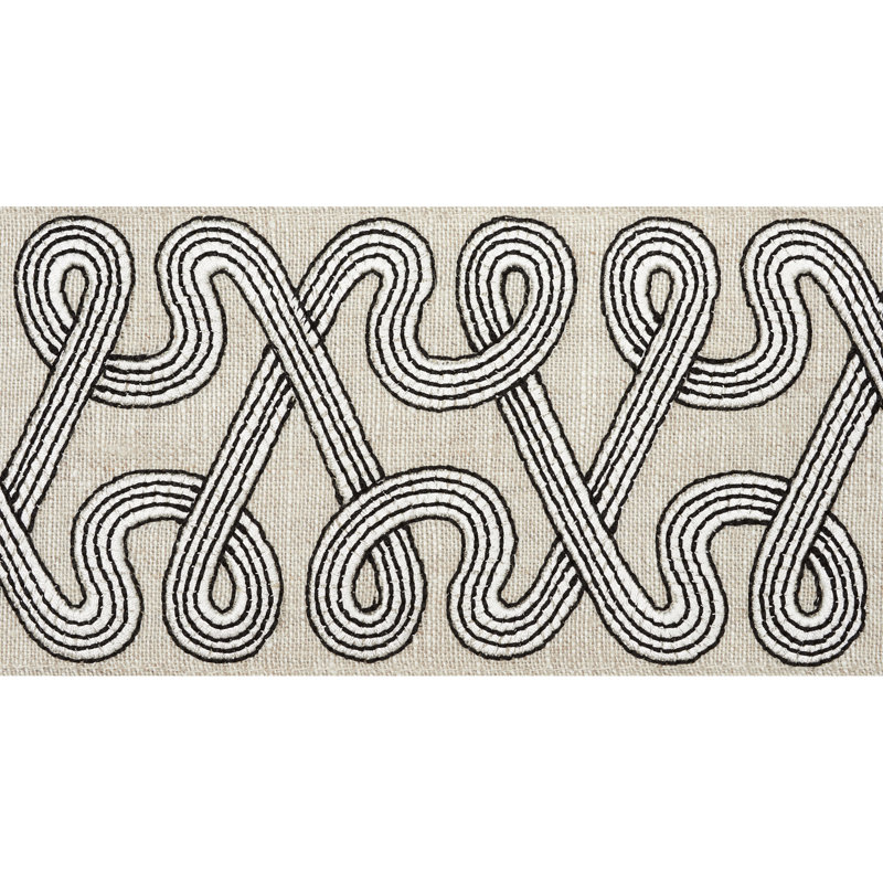 Freeform Embroidered Tape, Graphite