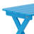 Collis Rectangular Folding Outdoor Side Table , 20'' in. W 20'' in. D-88697153