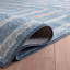 Tapis lavable bleu / ivoire Setebos-462871132