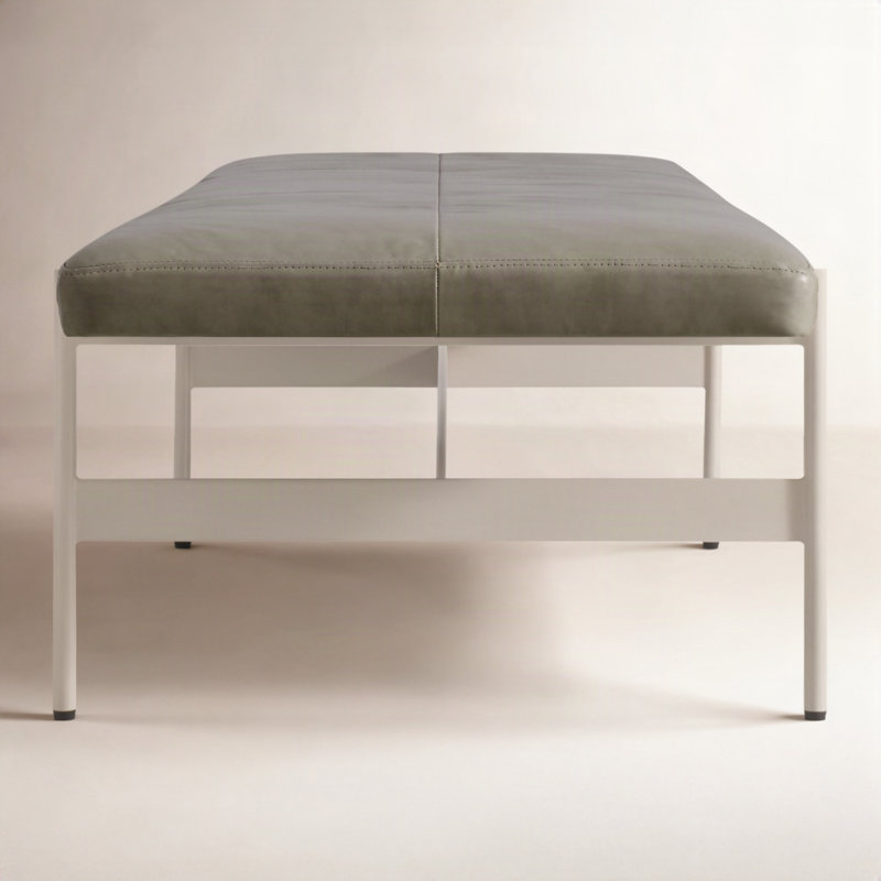 Banc de jour, H 17 po x l 55 po x P 14 po, Gris, Mastic
