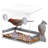 Window Tray Bird Feeder