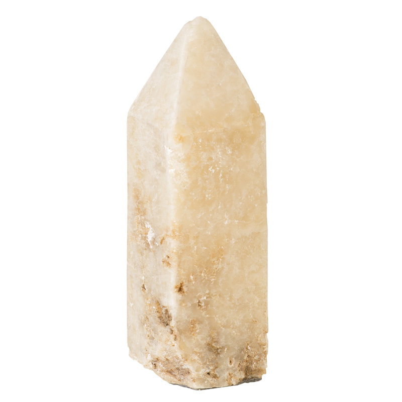 Sculpture, Beige, 16" H x 4" W x 4" D