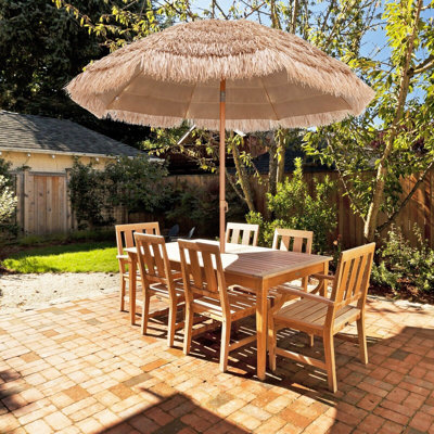Breiah 192cm Tilt Beach Parasol