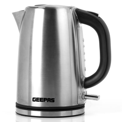 Geepas 1.7L Stainless Steel Electric Tea Kettle