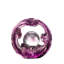 Crystal Water Flow Feng Shui Sculpture In Violet