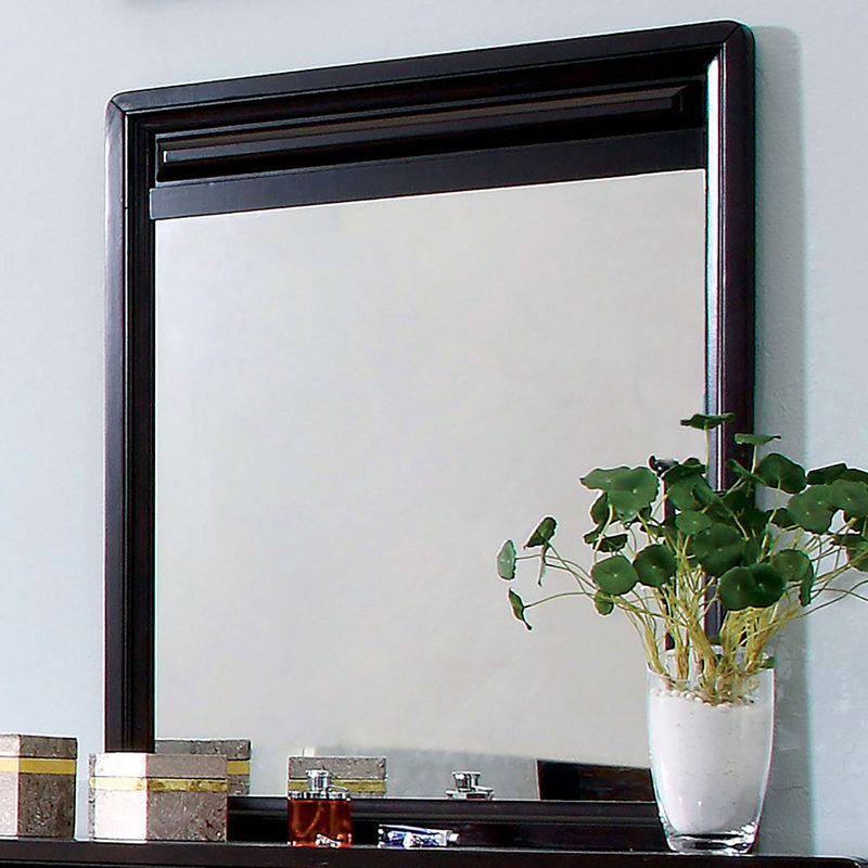 Commode double 6 tiroirs avec miroir Cynitria