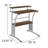 Raith Computer Desk with Top and Lower Storage Shelves-1465130492