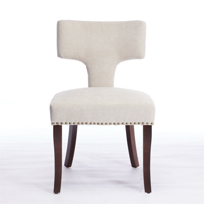 Set Of 2 Dining Chair, Upholstered Accent Chair, Kitchen Upholstered Chair