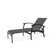 Askar Outdoor Rust-Resistant Metal Chaise Lounge
