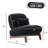 Keiven Upholstered Accent Lounge Chair With Wood Leg-1095703761
