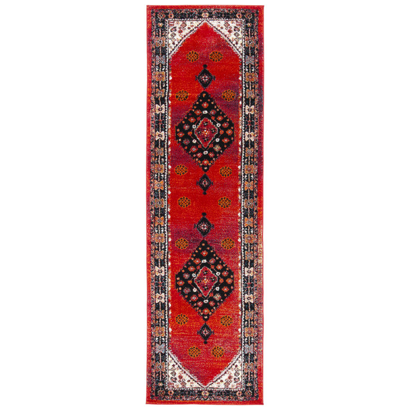 Vintage Hamadan Performance Oriental Rug, Runner 2'3" x 8'
