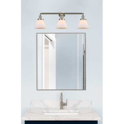 Cone 3 Light Bath Vanity Light
