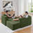 114" Cloud Sectional Couch With L-Shape Chaise-2009221979
