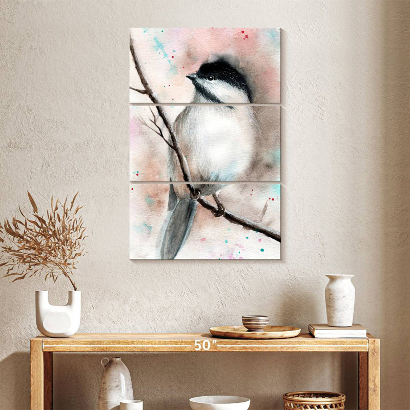 Brampt Chickadee Songbird, 38" H x 24" W