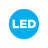 Fleming 1-Light Dimmable LED Satin Nickel Bath Light
