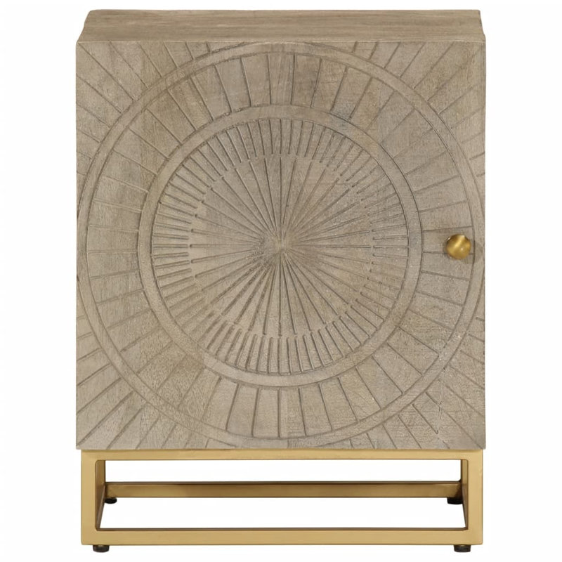 Nerstrand 40 cm W Iron Bedside Table