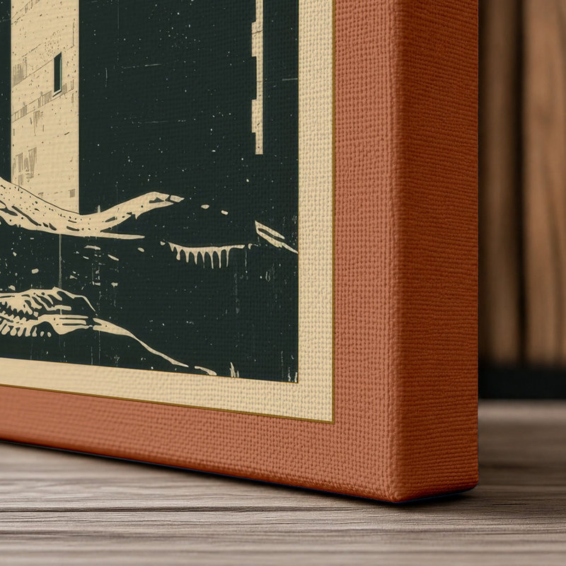 Print, 30x20 - 76.2 x 50.8 cm, Terracotta Border