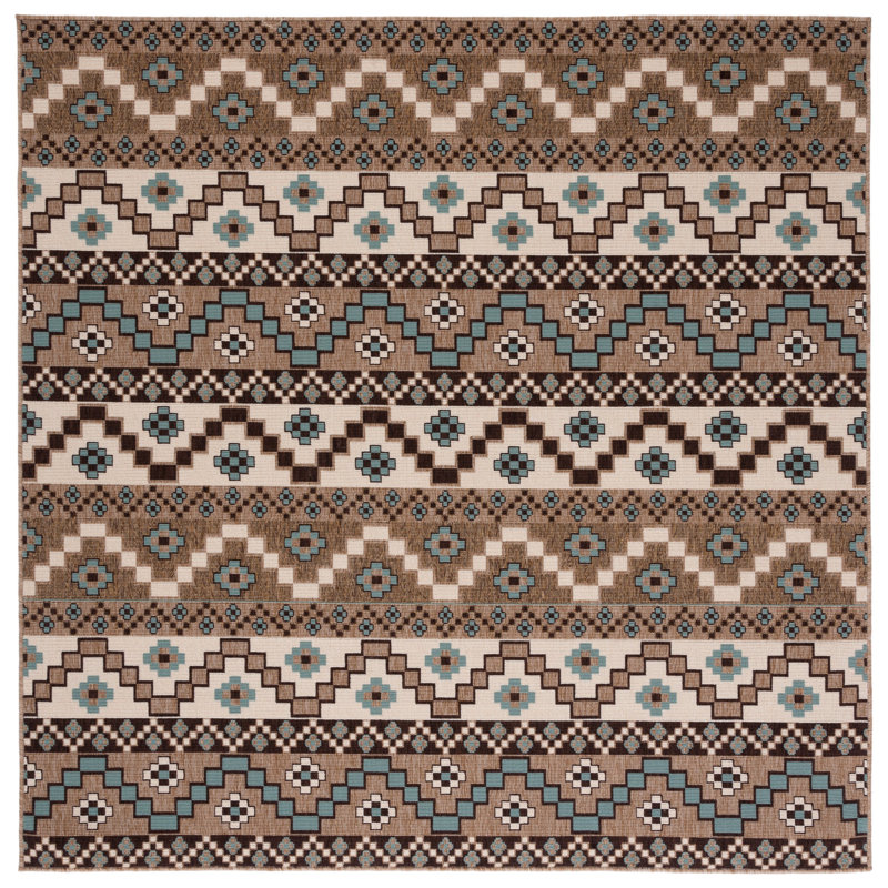 Tapis intérieur / extérieur Northpoint, Carré 6 pi 7 po