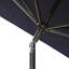 Parasol rectangulaire noir-1068833351