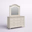 Commode double 6 tiroirs avec miroir Sienna-979205574