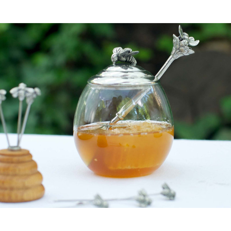 Arche Of Bees Glass Jar