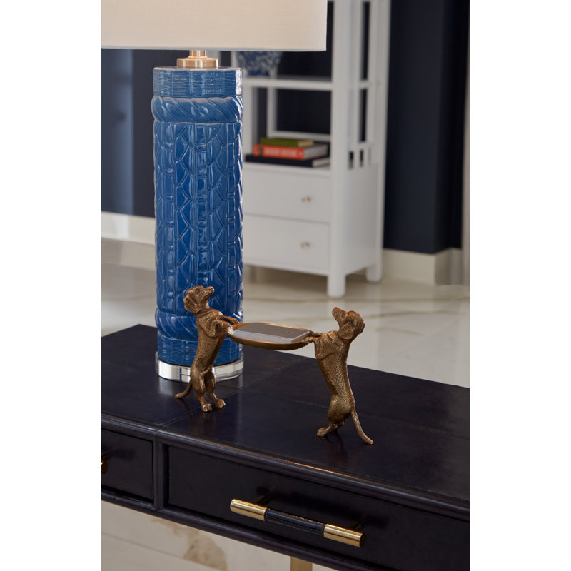 Dachshund Dogs Sculpture