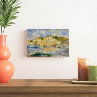 «Sea and Cliff», peinture sur toile