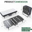 3.7" Memory Foam Mattress Twin Folding Bed - Portable For Small Spaces, Metal Frame, 75" X 38", Easy Assembly With Comfortable Sponge Extra Guests, 38