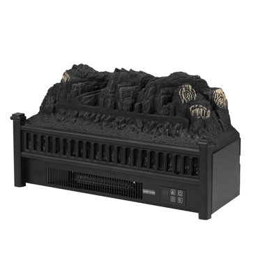 1400w Embedded Electric Fireplace – 23" Fake Wood Heater With 6-color Flames, Great For Living Room Warmth & Ambiance