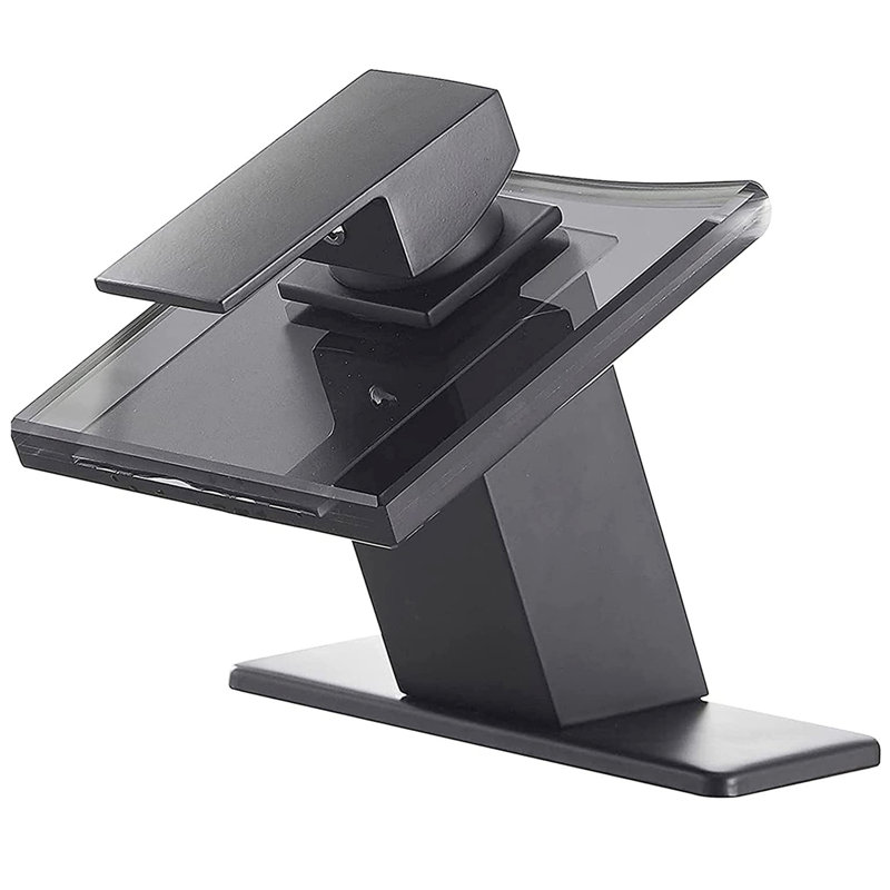 Robinet de salle de bain à un trou, Noir