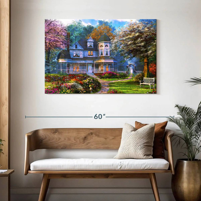 Lilie Victorian Home, H 30 po x l 45 po