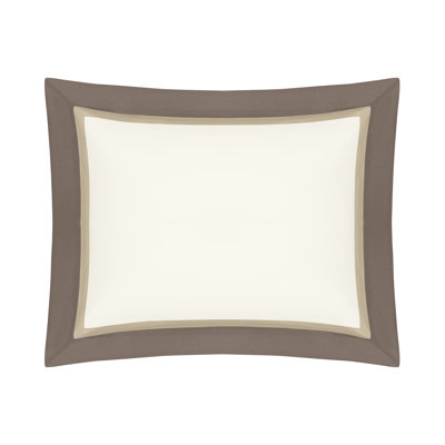Borders Sateen Pillow Sham