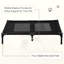 Large Pet Cot Portable Dog Cat Sleep Bed Elevated Camping Outdoor Black