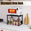 Support de rangement pour micro-ondes, tablette de comptoir de cuisine, noir-294494700