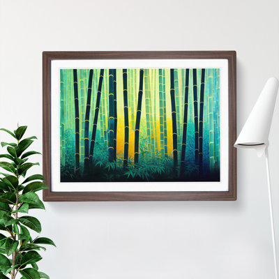 Colourful Bamboo Forest Vol.4 - Framed Print
