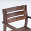 Ensemble de chaises de salle à manger STAMFORD, ensemble de 2 chaises de patio en bois d'acacia-102807438