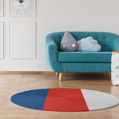 Tapis à rayures bleu/rouge/blanc royal Toronto
