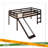 Loft Bed With Slide, Multifunctional Design, Twin-2021827868