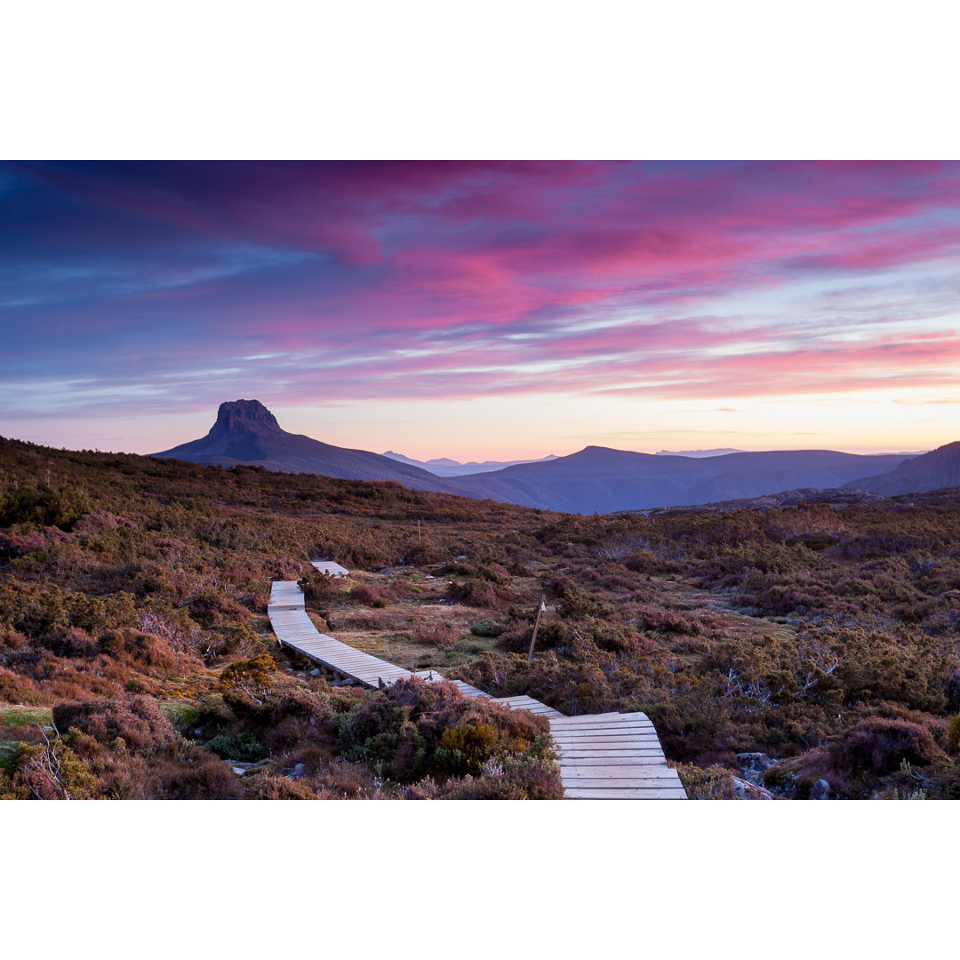 The Overland Track von Timstarkey - Leinwandbild