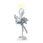 Lampe sur pied à sculpture abstraite Italian-118372144