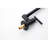 Matte Black Wall Mounted Pot Filler Faucet, Brass, 360 Rotation & Folding Design, Double Handles For Effortless Water Regulation And Drip- Operation, Surface Finish Faucet In Black, Rotatable-1175847068