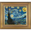 «Nuit étoilée» par Vincent Van Gogh - peinture sur toile encadrée-1796466192-1796466208