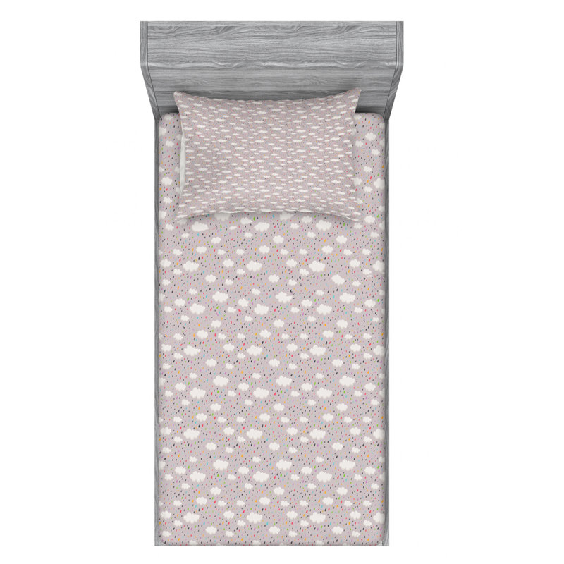Microfiber Sheet Set, Twin XL Sheet Set with Fitted Sheet