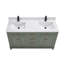 60" Finish Solid Wood Sink Vanity With 1' Artificial Stone Top-536285172-536285169