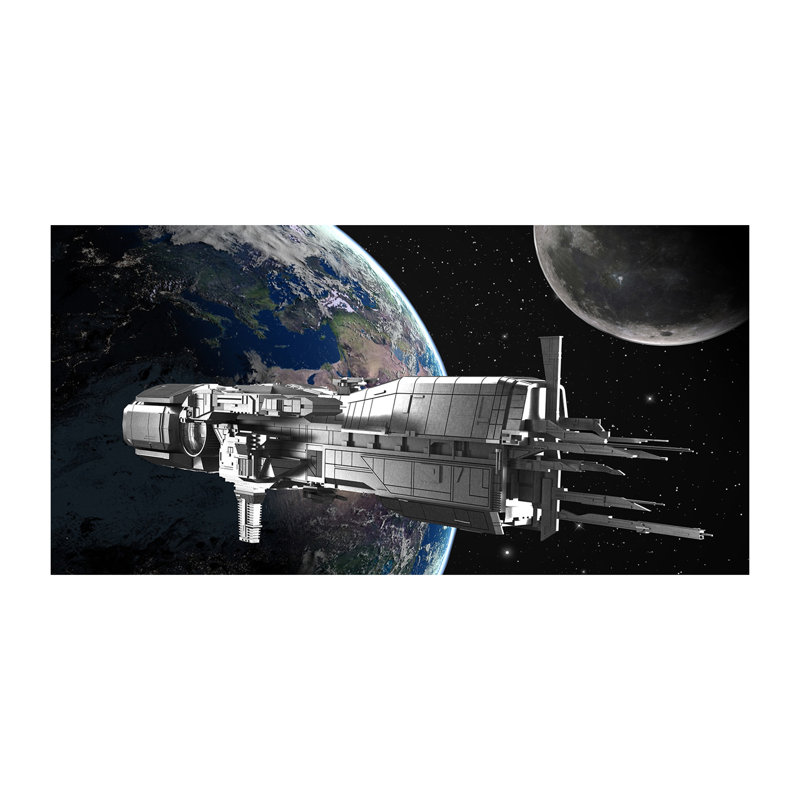 Spacecraft - Wrapped Canvas Print