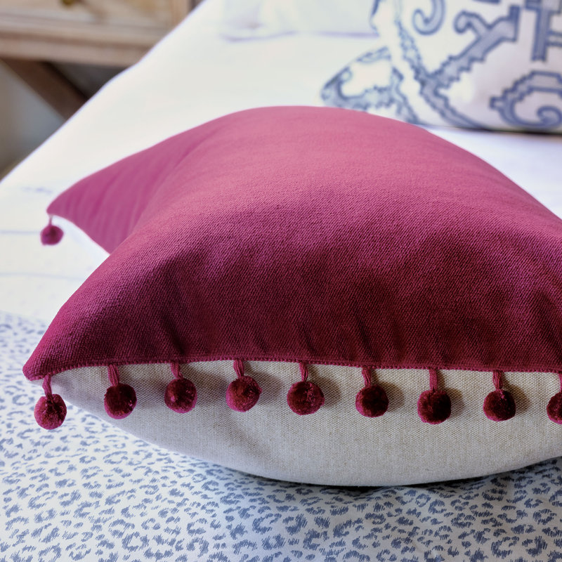 Plush Lumbar Pillow Cover & Insert, Plush Sea Salt