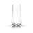 Seneca Faceted Crystal Stemless Champagne Flutes