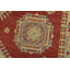 Tapis oriental rouge en laine noué à la main 5 pi 9 po x 7 pi Kazak Kazak