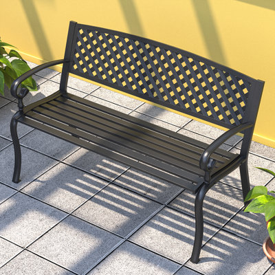 Banc de jardin Cl floral