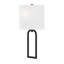 Textile - Oslo ADA 1-Light Wall Sconce - White Linen Fabric Shade-100943210